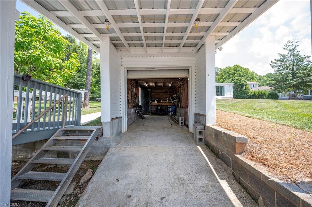 2113 Warf Road Lexington, NC 27292 - Photo 14 of 50 Inside the boat house is great storage for your fishing equipment