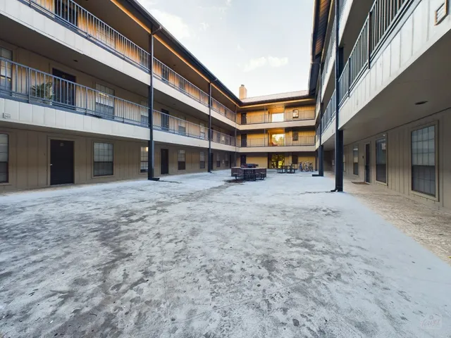 a view of a large building