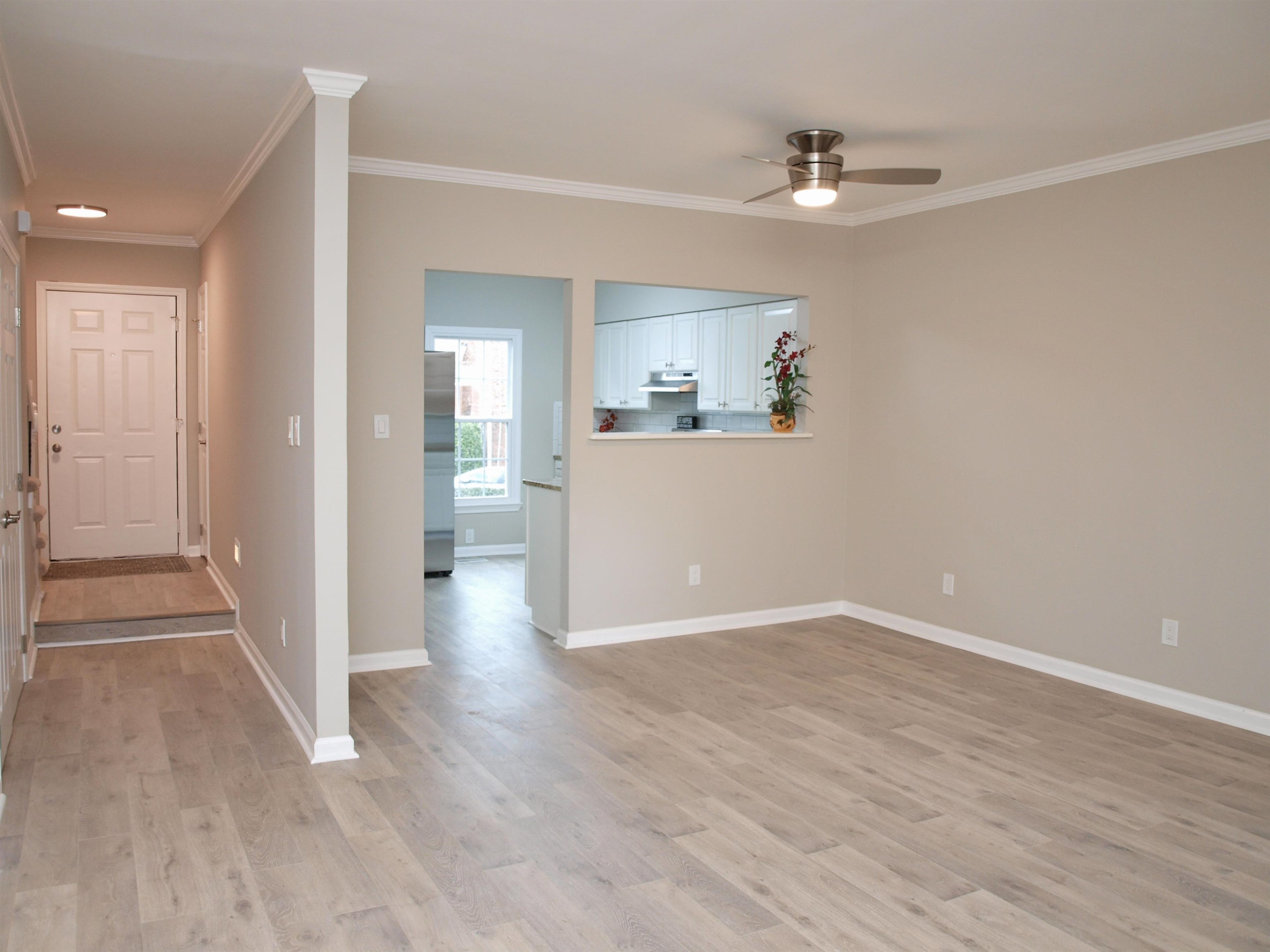 6123 Bushmills Street Raleigh, NC 27613 - Photo 2 of 16 Front Hallway/Dining Room