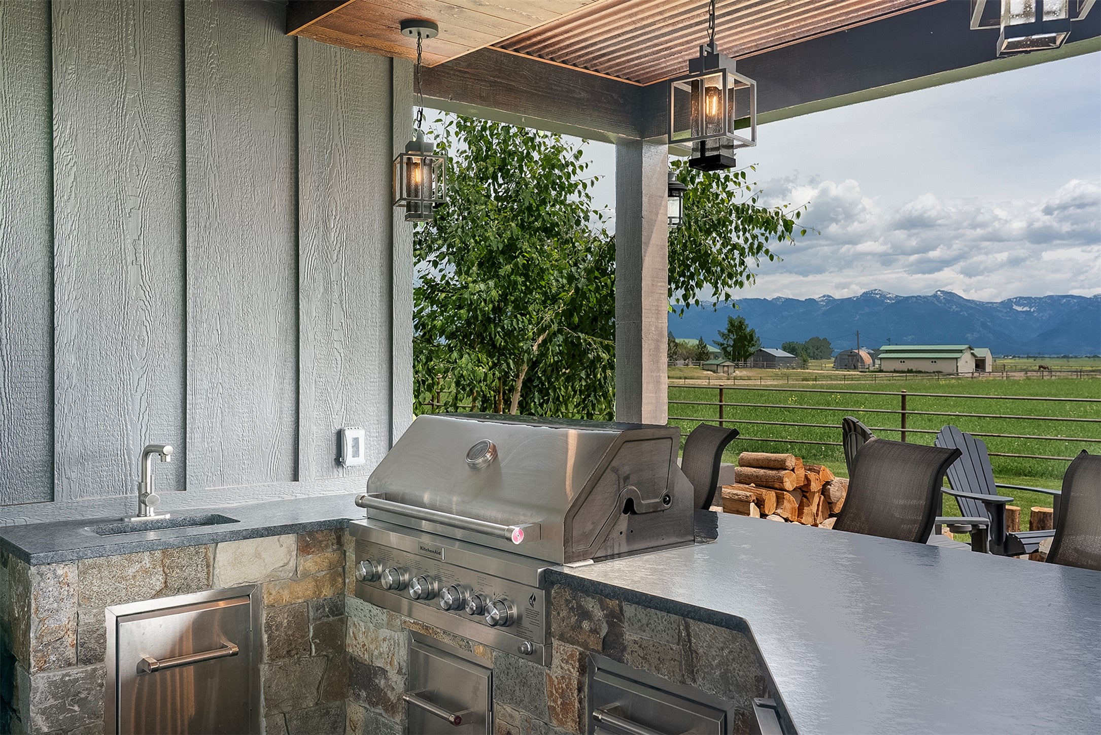 45331 Turnquist Road Ronan, MT 59864 - Photo 49 of 78 outdoor kitchen