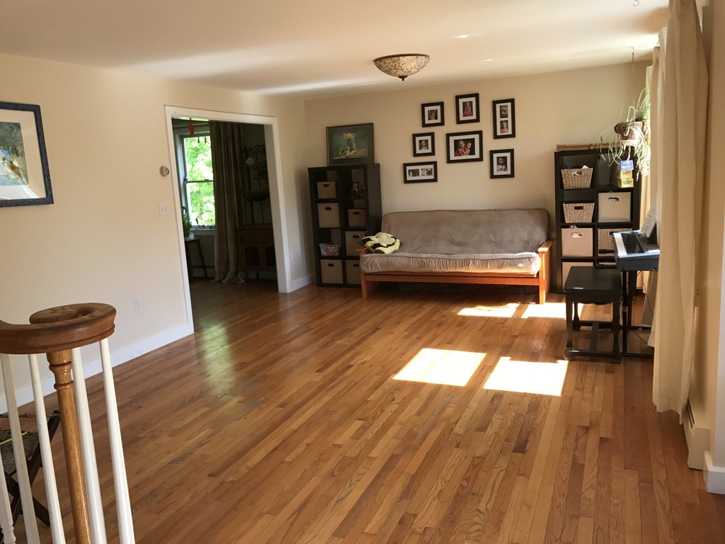 95 George Hill Road Grafton, MA 01519 - Photo 10 of 24 a view of livingroom with furniture and wooden floor