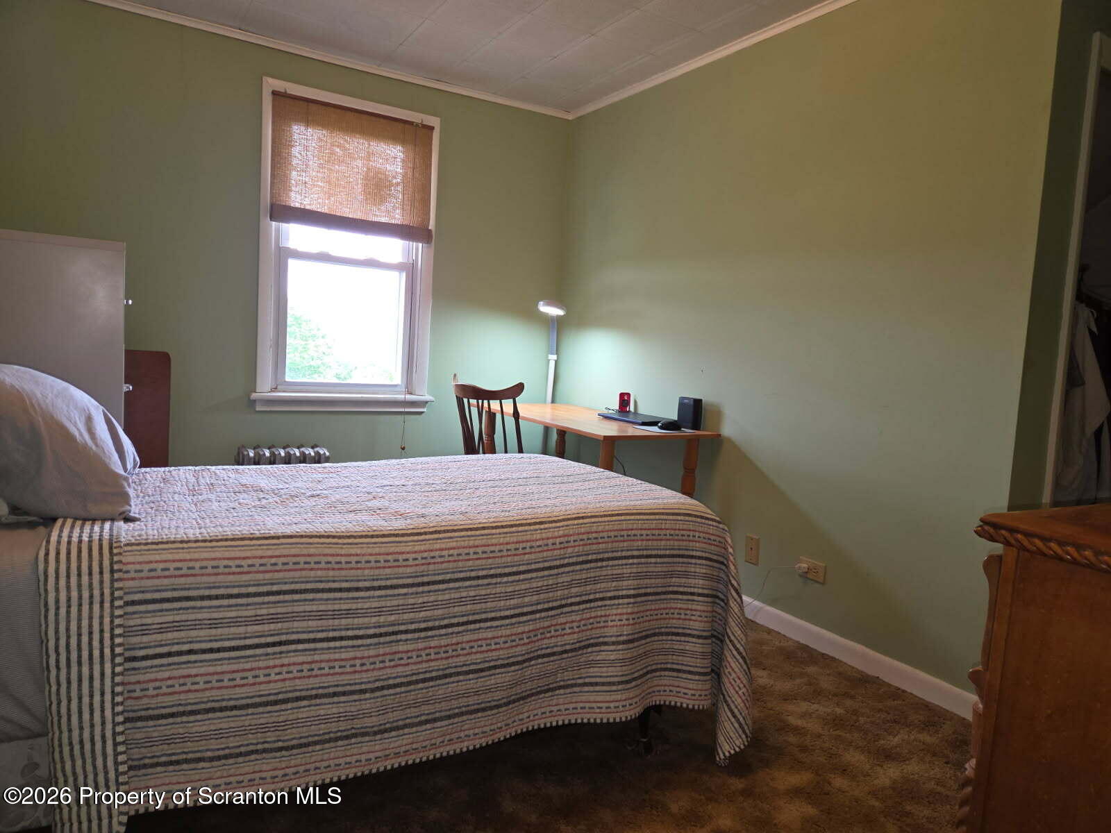 229 East Mountain Road Scranton, PA 18505 - Photo 30 of 47 a bedroom with a bed and a window