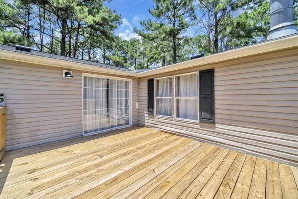 a view of a backyard with a garden