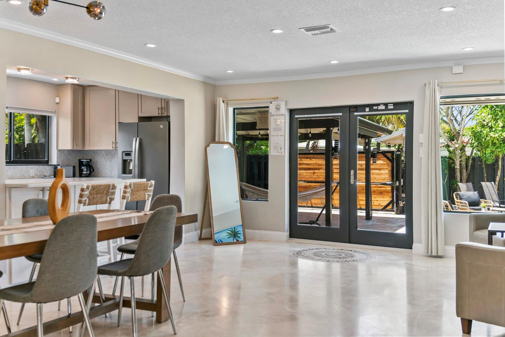 1908 Northeast 27th Street Wilton Manors, FL 33306 - Photo 5 of 38 Double door front entrance....