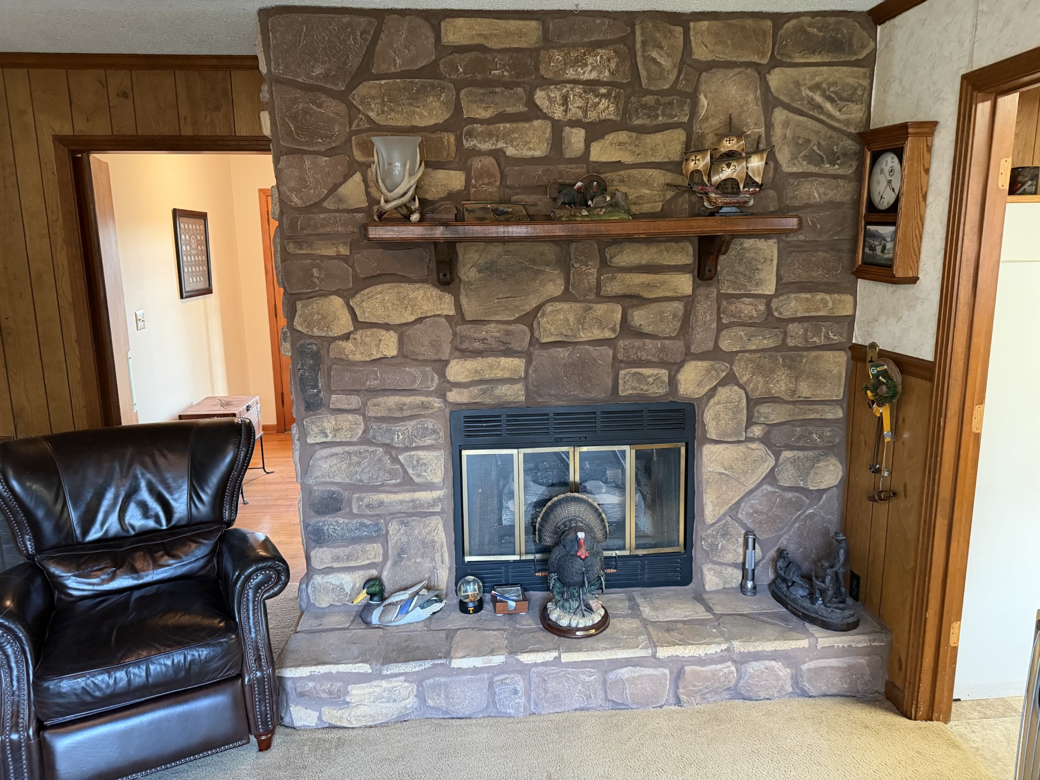 10555 Lebanon Road Mount Juliet, TN 37122 - Photo 3 of 15 a living room with a couch and a fireplace