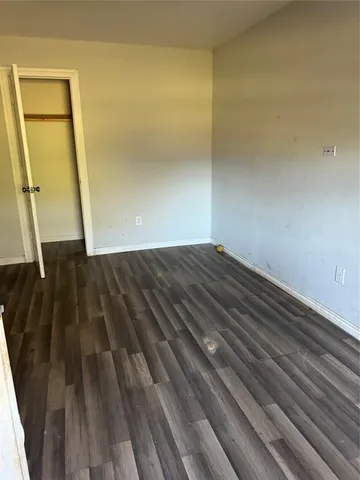 a view of wooden floor