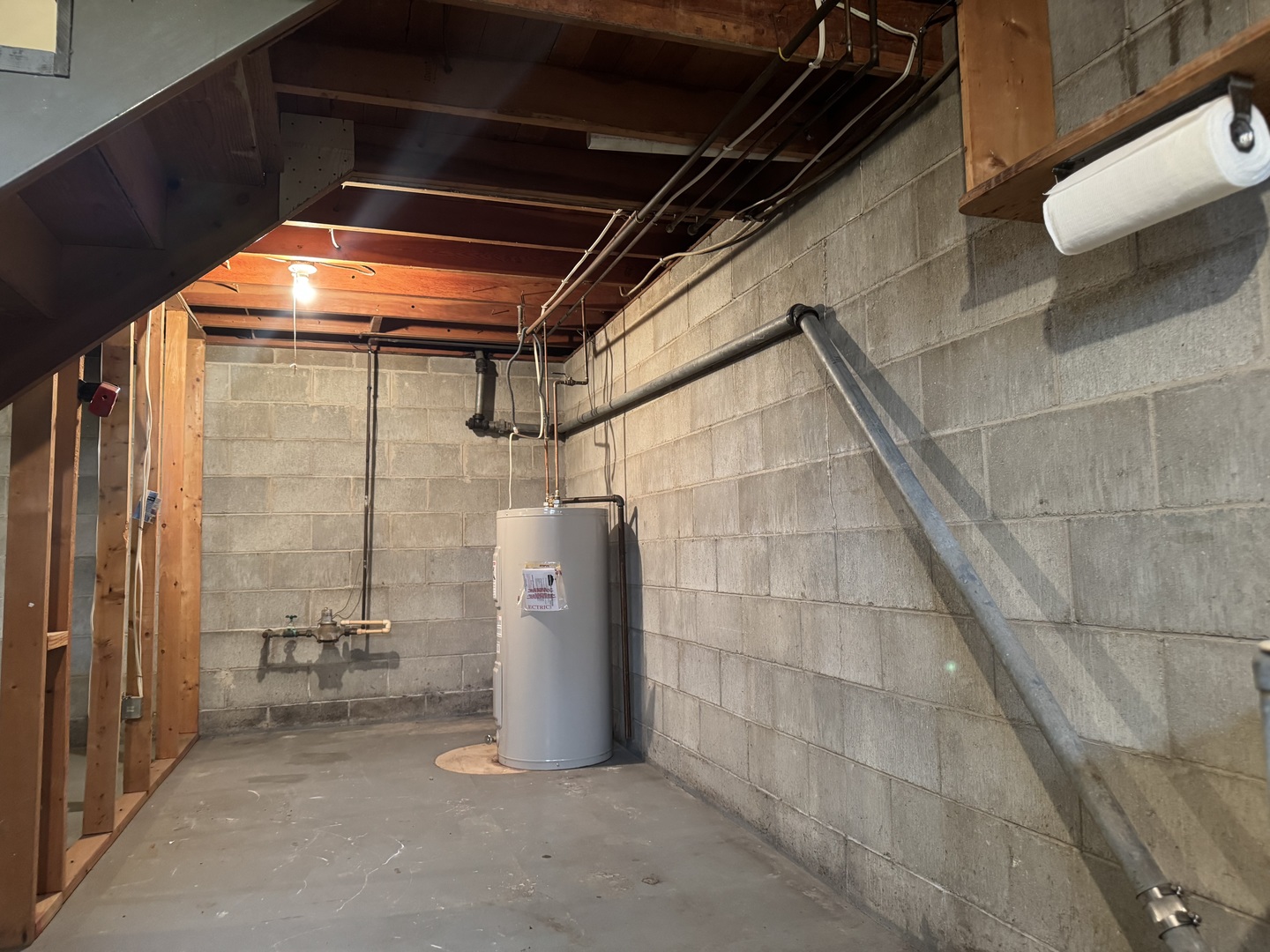 101 West High Street La Moille, IL 61330 - Photo 22 of 34 a view of storage and utility room