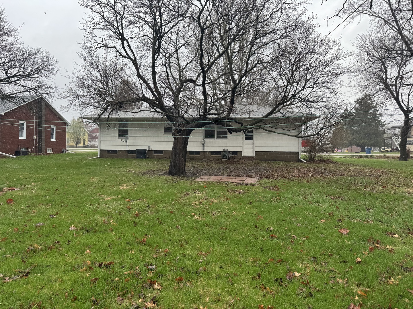 101 West High Street La Moille, IL 61330 - Photo 30 of 34 a view of a yard with a house