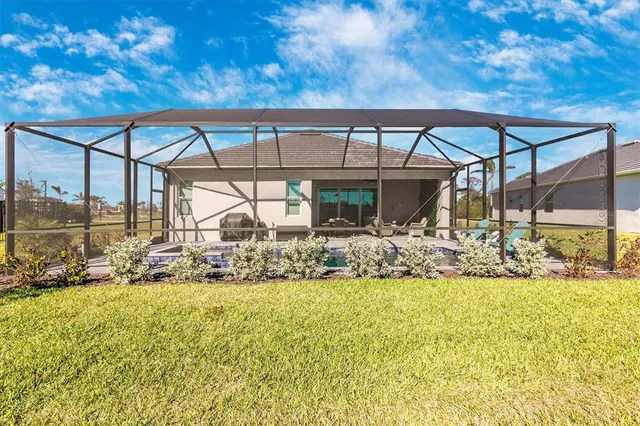 a building with car parked in front of it