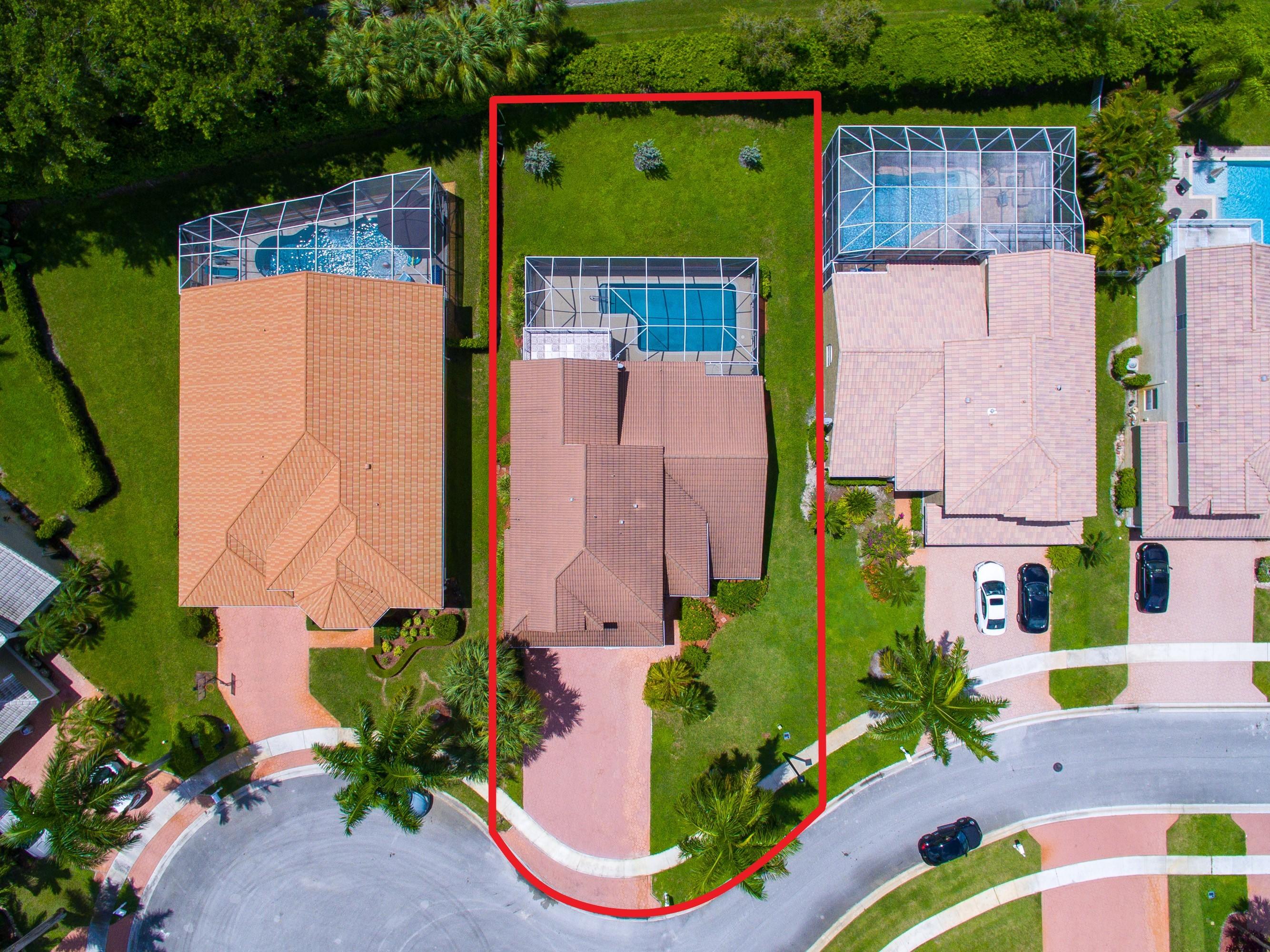 19554 Black Olive Lane Boca Raton, FL 33498 - Photo 36 of 40 an aerial view of a house