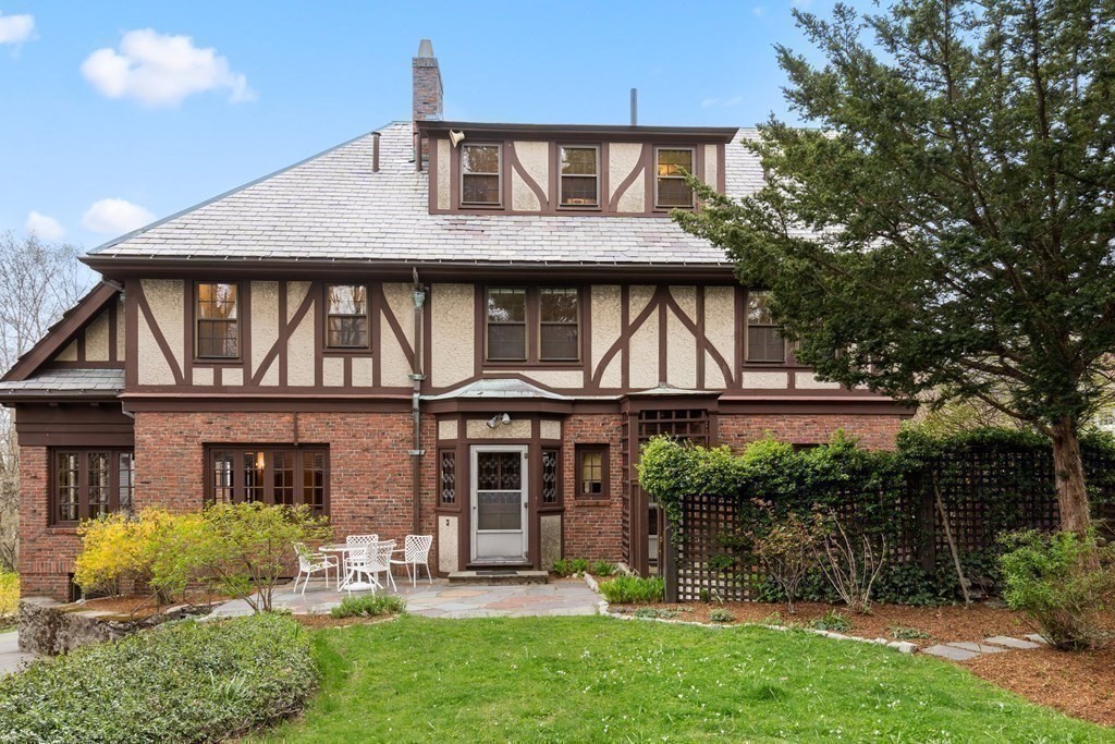 110 Cedar Street Newton, MA 02459 - Photo 26 of 28 front view of a house with a yard