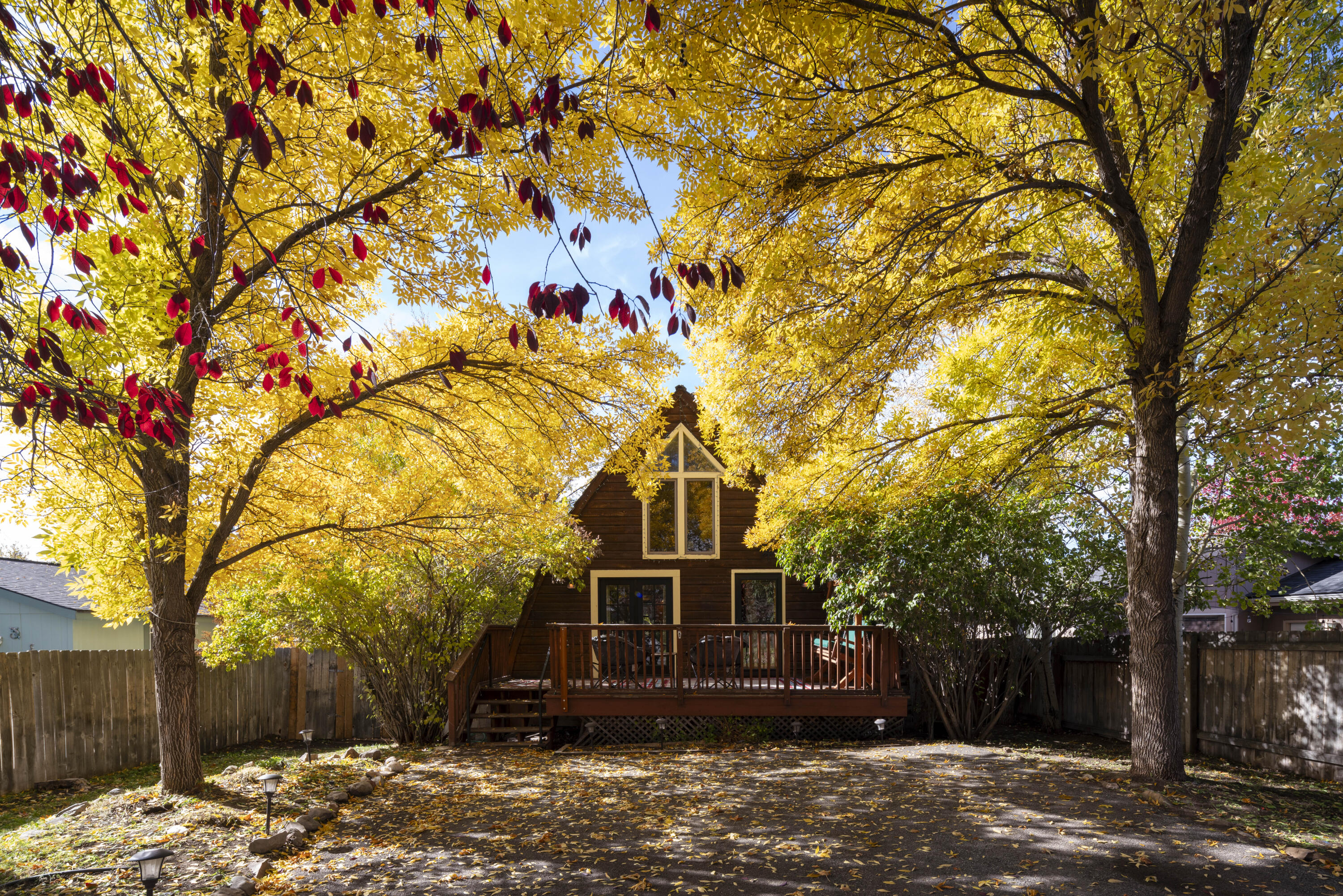Tucked in lovely neighborhood