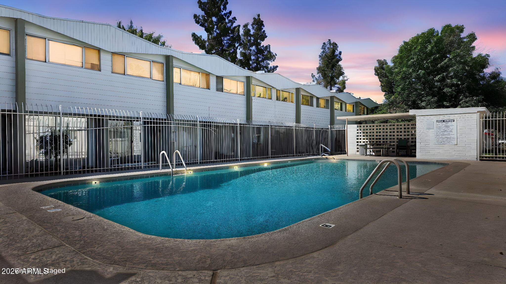 825 North Hayden Road, Unit C104 Scottsdale, AZ 85257 - Photo 22 of 33 a view of outdoor space deck and swimming pool