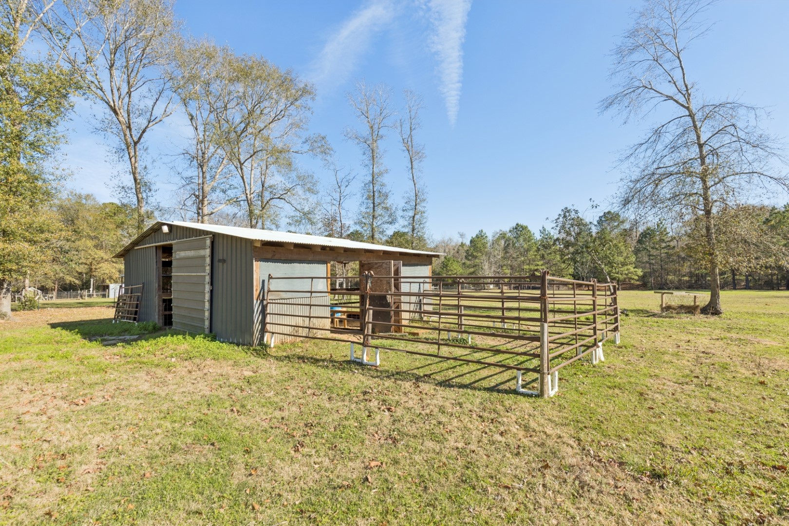 392 Robert E Lee Road Livingston, TX 77351 - Photo 33 of 43 a view of a backyard
