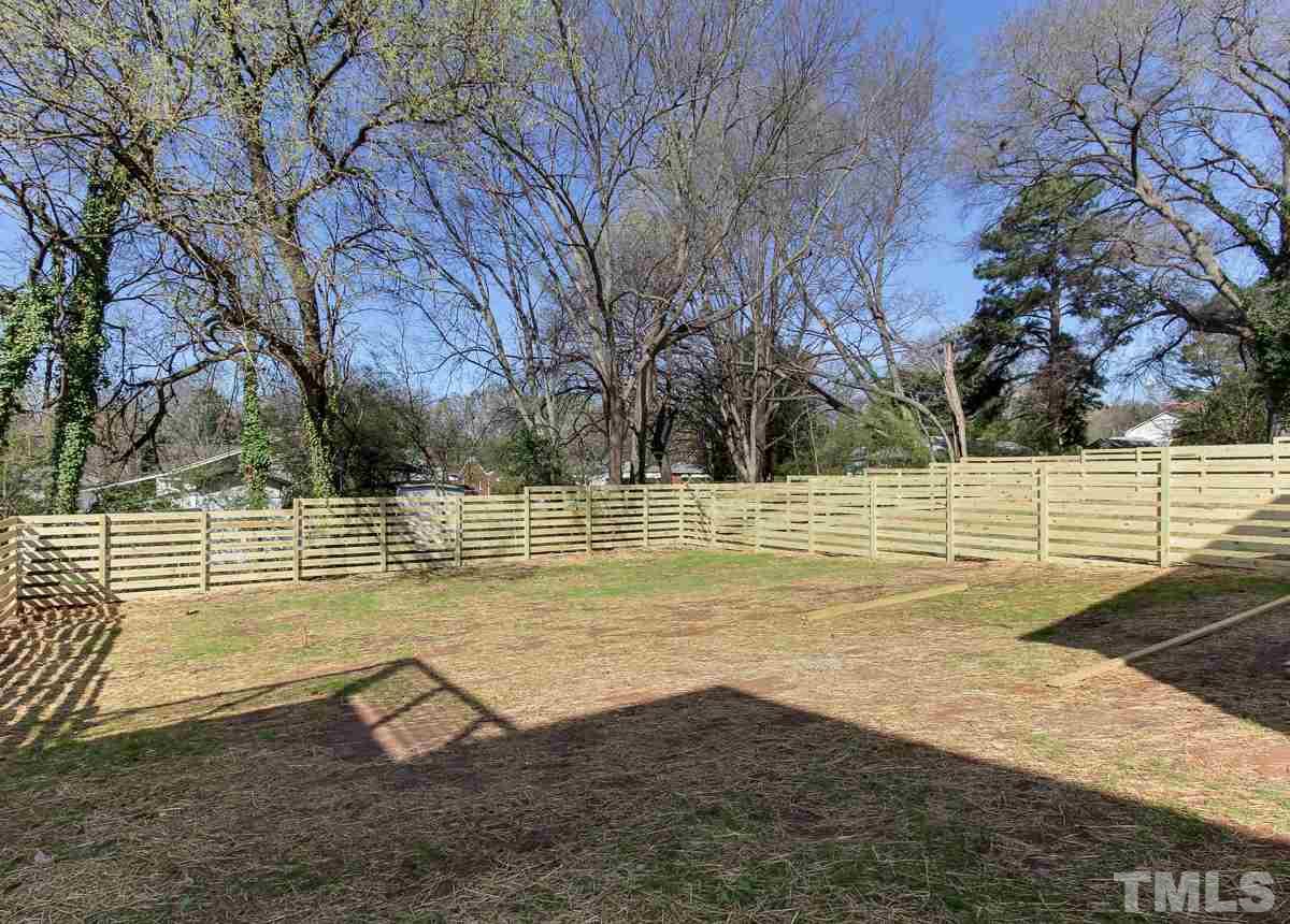 1310 South East Street Raleigh, NC 27601 - Photo 10 of 21 a view of a yard with basketball court