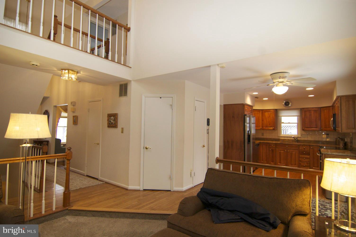 10701 Margate Road Silver Spring, MD 20901 - Photo 16 of 30 View of FamR & Kit from upper level Hallway