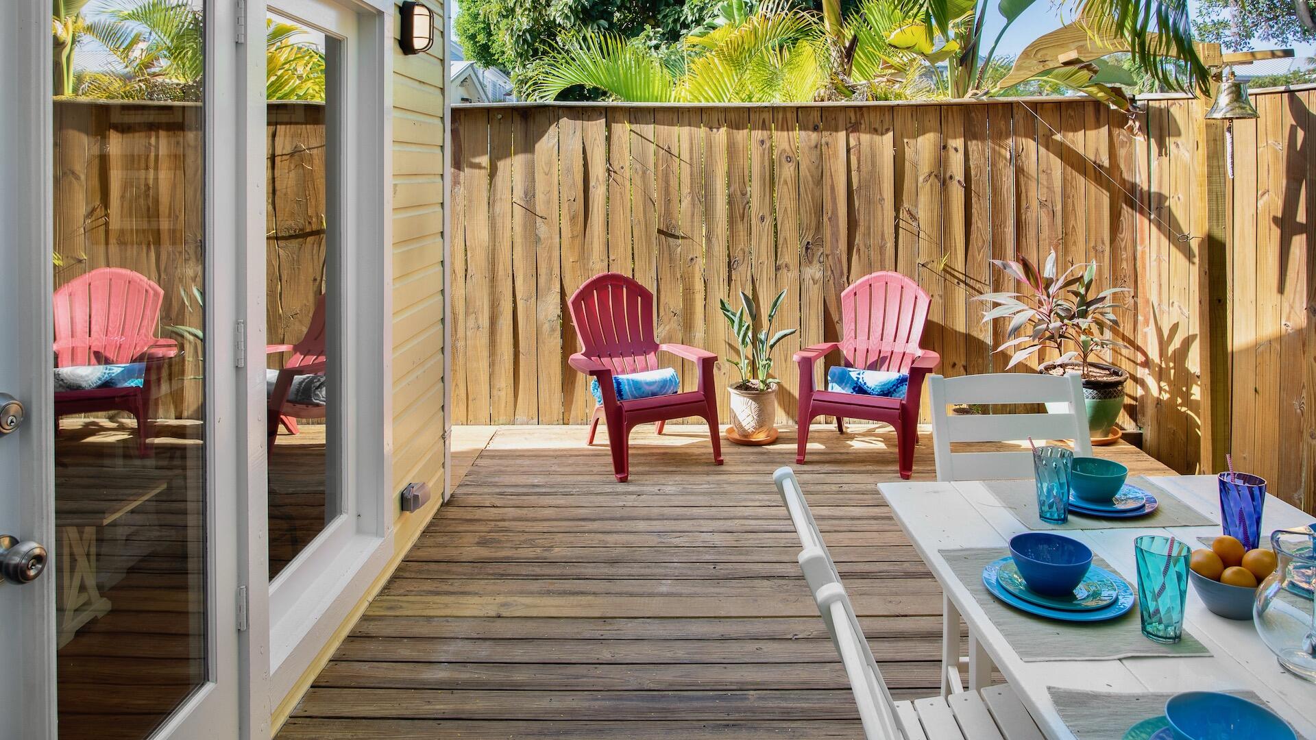 4 Aronovitz Lane Key West, FL 33040 - Photo 15 of 36 swimming pool view with sitting space and furniture