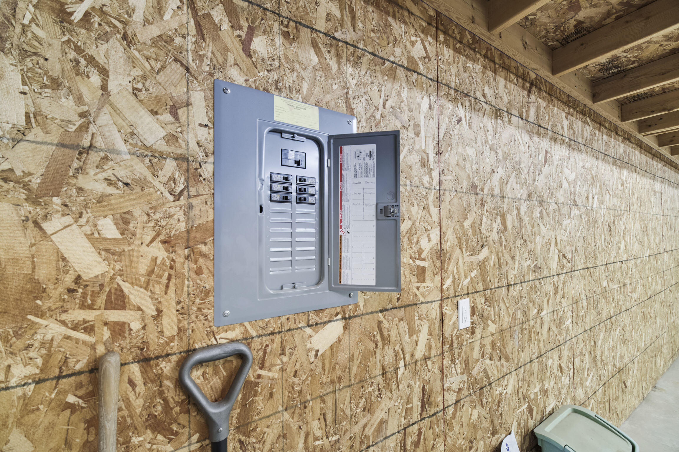15837 Erwin Road Copemish, MI 49625 - Photo 34 of 54 Circuit breaker box in garage