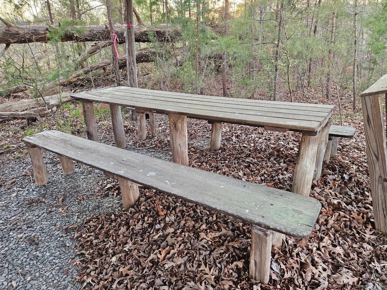 0 South James River Road Buckingham, VA 23921 - Photo 24 of 24 a view of a roof deck with wooden fence and a couple of chairs