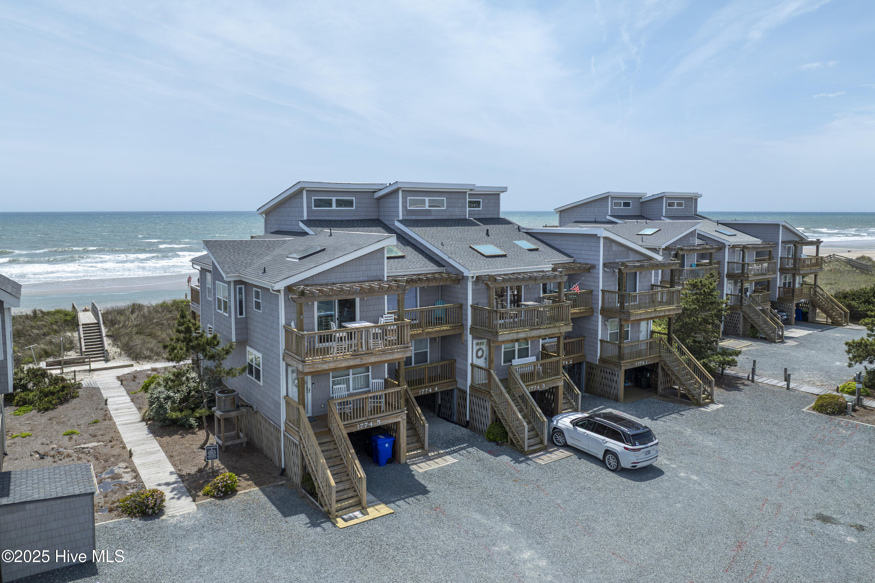 1774 New River Inlet Road, Unit 5 North Topsail Beach, NC 28460 - Photo 3 of 50 1774-5 New River Inlet Road - Aerial - E