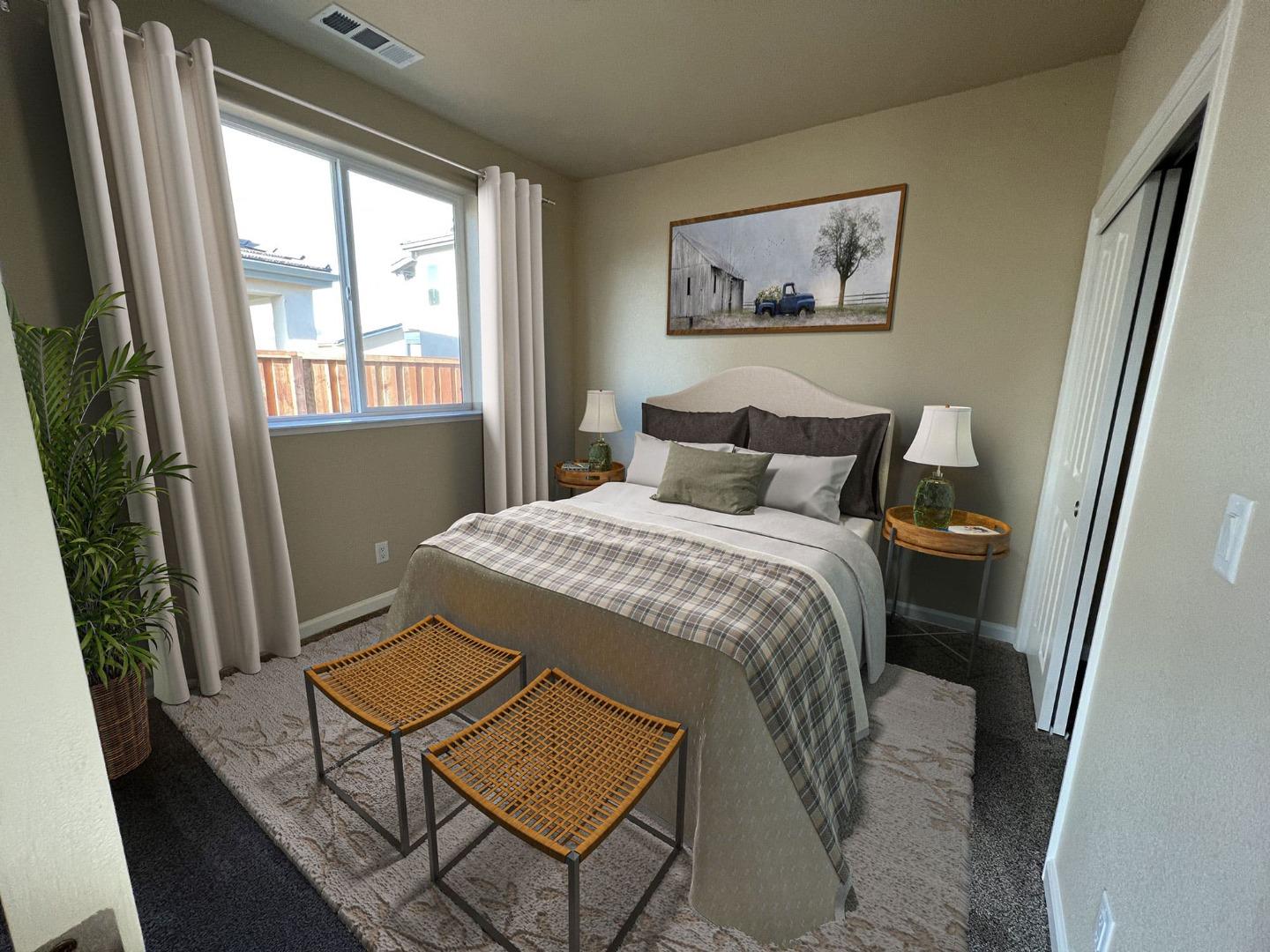 672 Bikle Drive King City, CA 93930 - Photo 11 of 39 a bedroom with a bed and a window