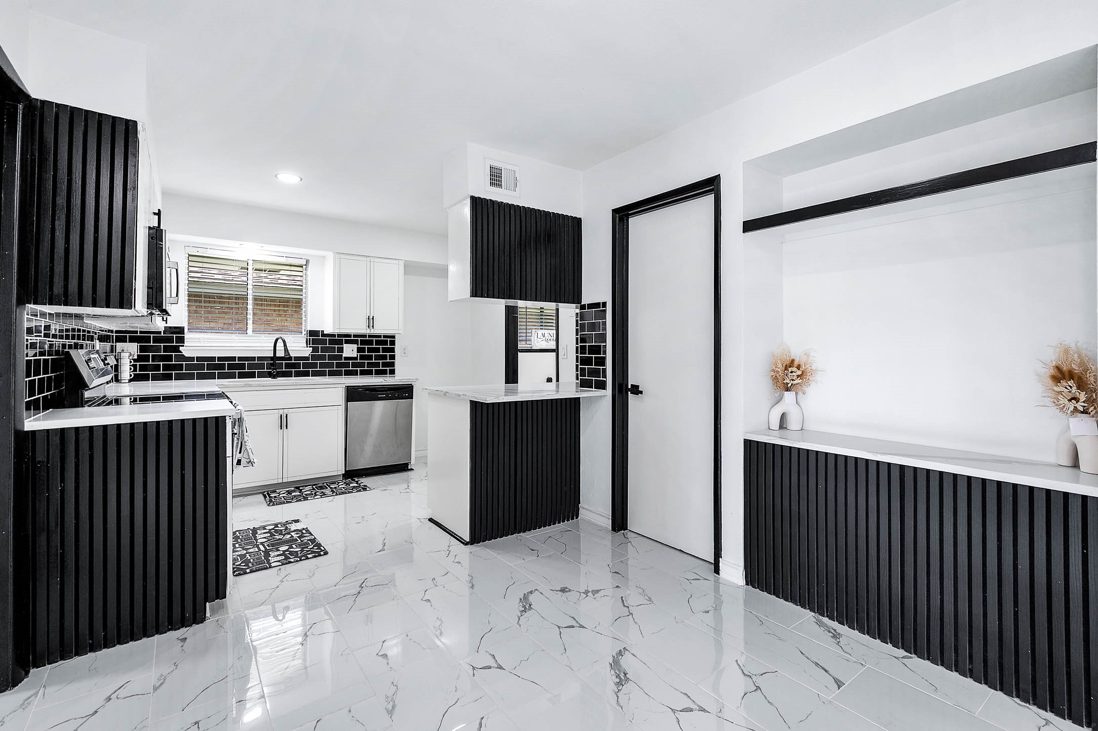 1616 Redway Lane Houston, TX 77062 - Photo 9 of 48 a kitchen with stainless steel appliances granite countertop a refrigerator and a stove top oven