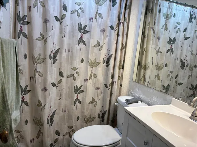 a bathroom with a sink and toilet