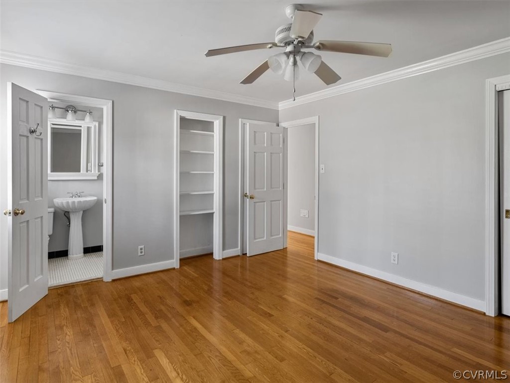 7532 Marilea Road Richmond, VA 23225 - Photo 21 of 37 Bedroom 2. Oak floors with en-suite bathroom.
