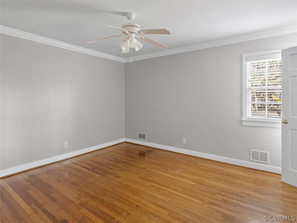 7532 Marilea Road Richmond, VA 23225 - Photo 22 of 37 Bedroom 2. Oak floors with en-suite bathroom.