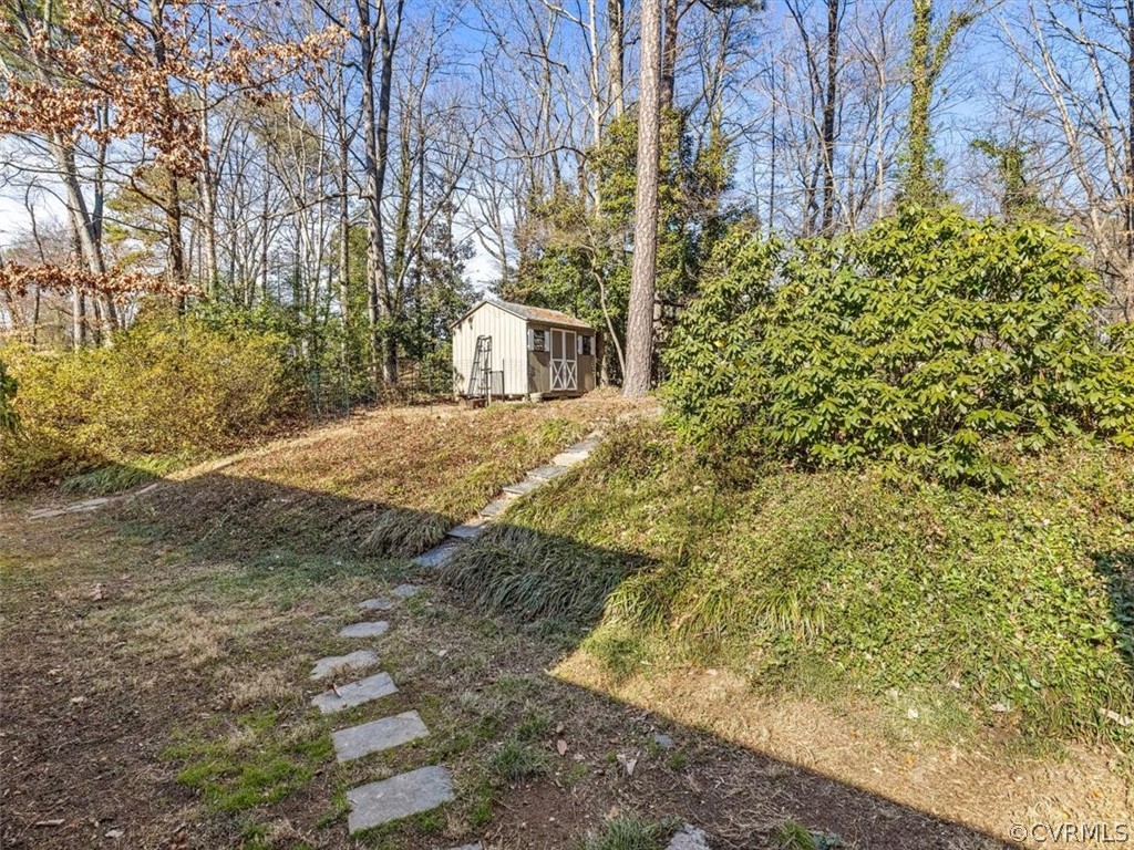 7532 Marilea Road Richmond, VA 23225 - Photo 33 of 37 Rear yard with shed.