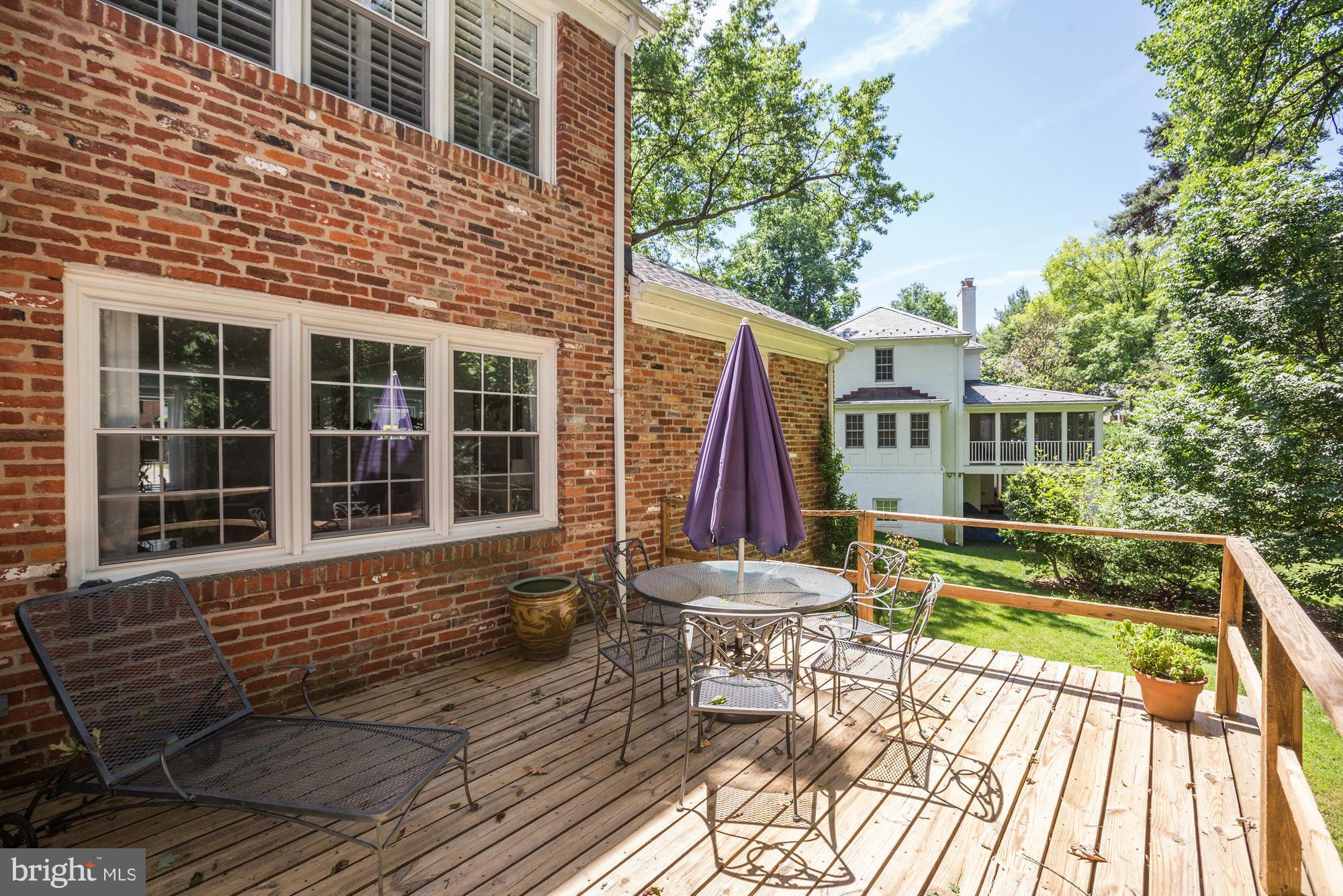 8208 Kerry Road Chevy Chase, MD 20815 - Photo 28 of 30 Rear Deck