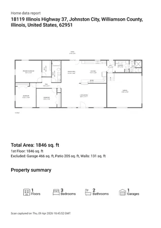 $380,000 | 18119 Highway 37, Johnston City, IL 62951