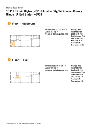 $380,000 | 18119 Highway 37, Johnston City, IL 62951