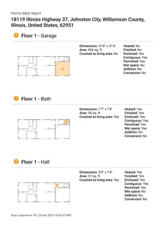 $380,000 | 18119 Highway 37, Johnston City, IL 62951
