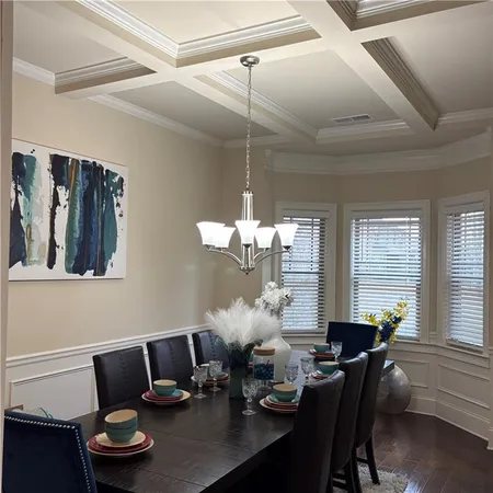 a room with furniture and window