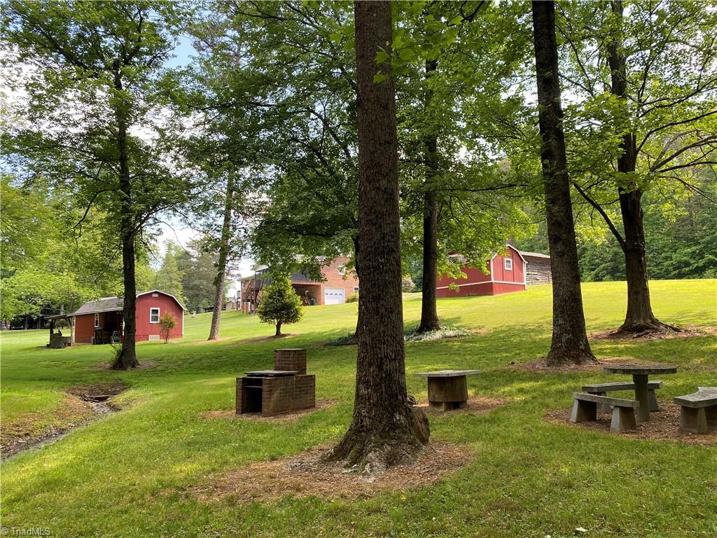 438 Edwards Cedar Lane Road Elkin, NC 28621 - Photo 17 of 42 PicNic/BBQ area by the creek