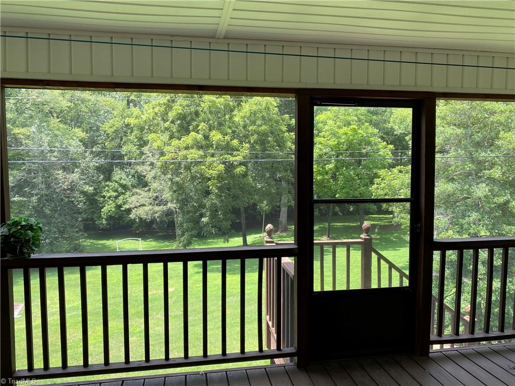438 Edwards Cedar Lane Road Elkin, NC 28621 - Photo 30 of 42 Back Screened-in Deck