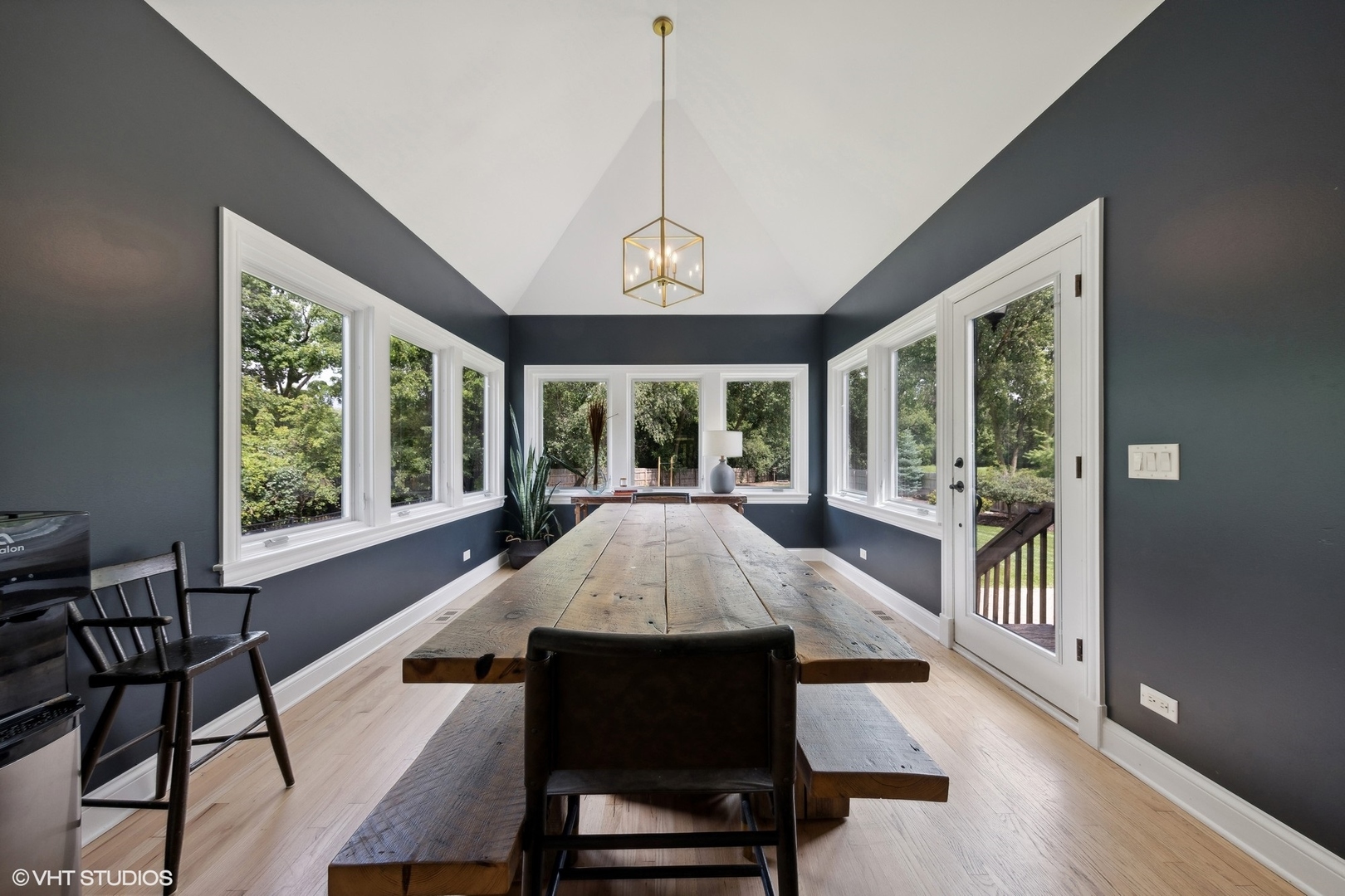 N491 Peter Road Winfield, IL 60190 - Photo 17 of 55 a view of a dining room with furniture window and outside view