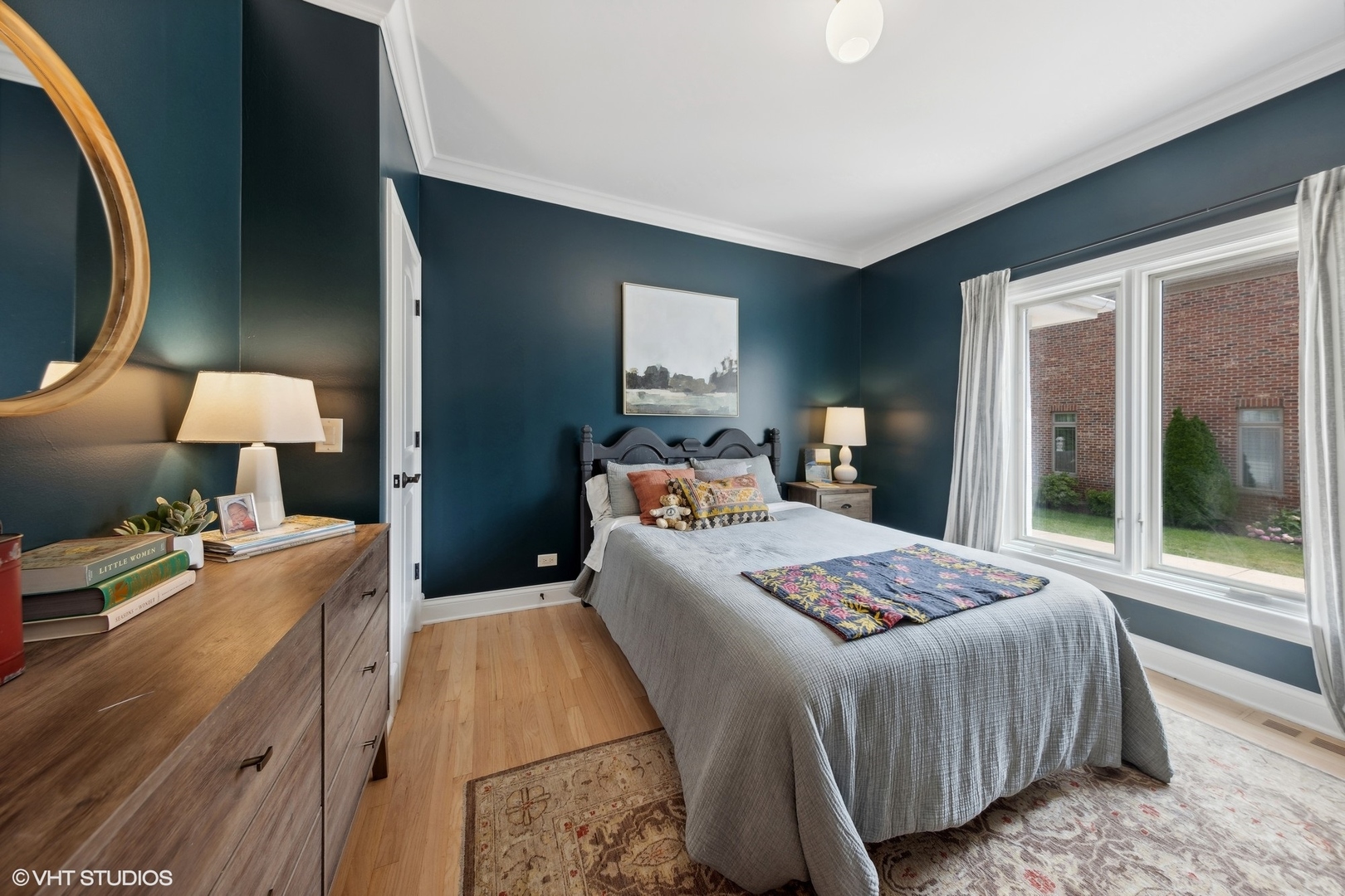 N491 Peter Road Winfield, IL 60190 - Photo 20 of 55 a bedroom with a bed and wooden floor