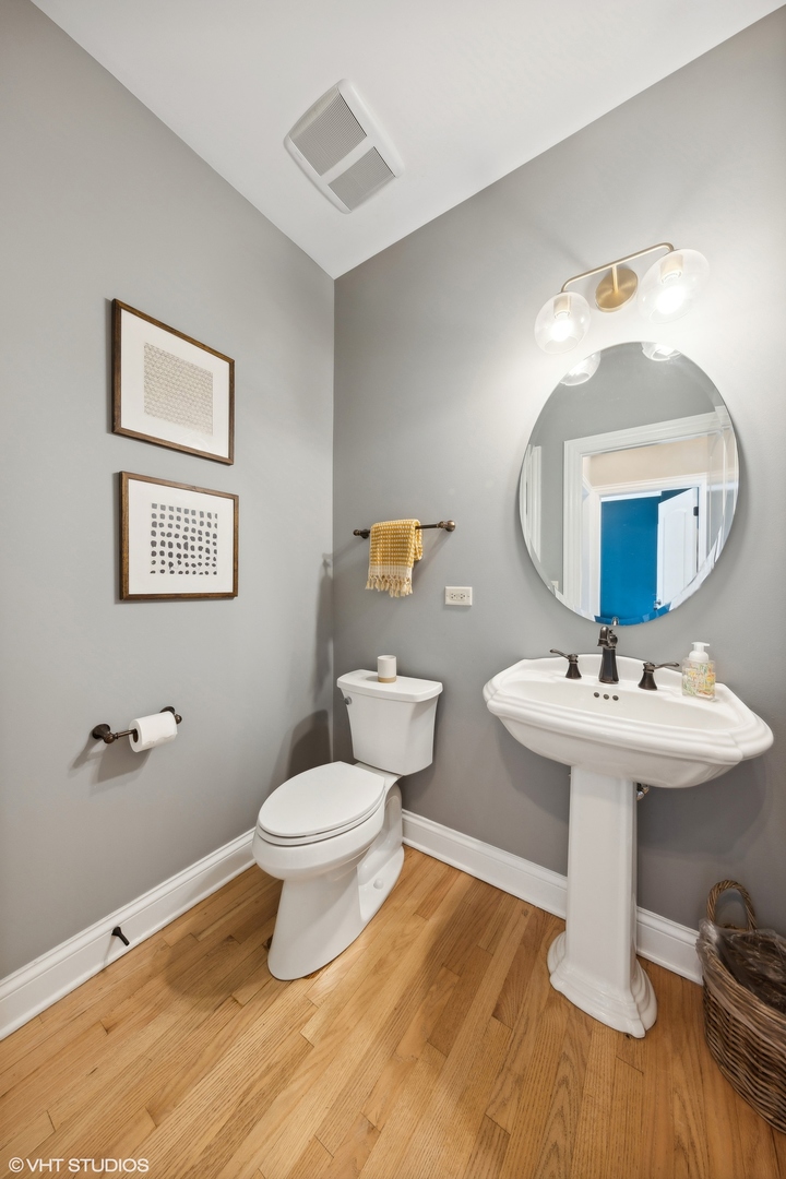 N491 Peter Road Winfield, IL 60190 - Photo 26 of 55 a bathroom with a sink toilet and a mirror
