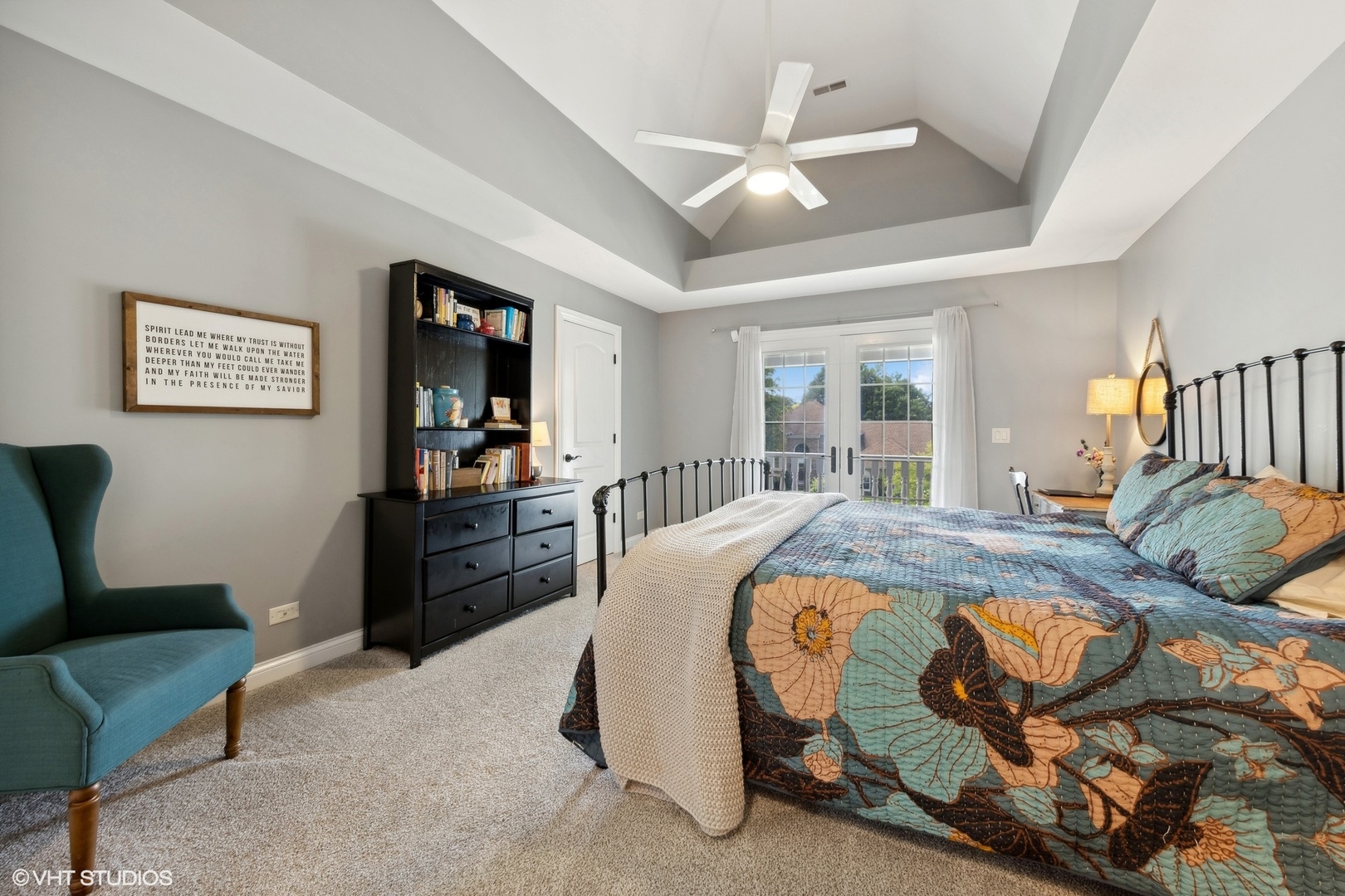 N491 Peter Road Winfield, IL 60190 - Photo 37 of 55 a bedroom with a bed mirror and furniture