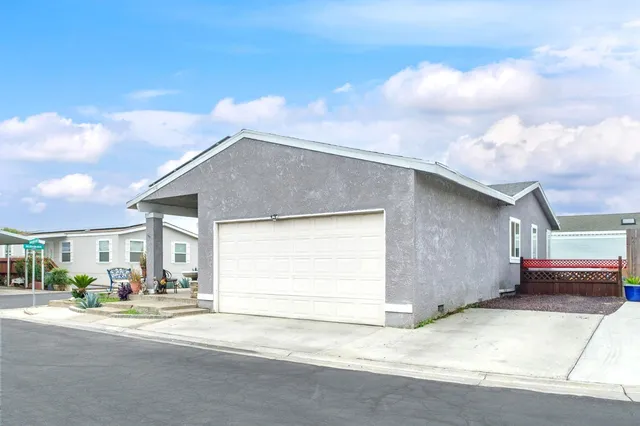 a house view with a outdoor space