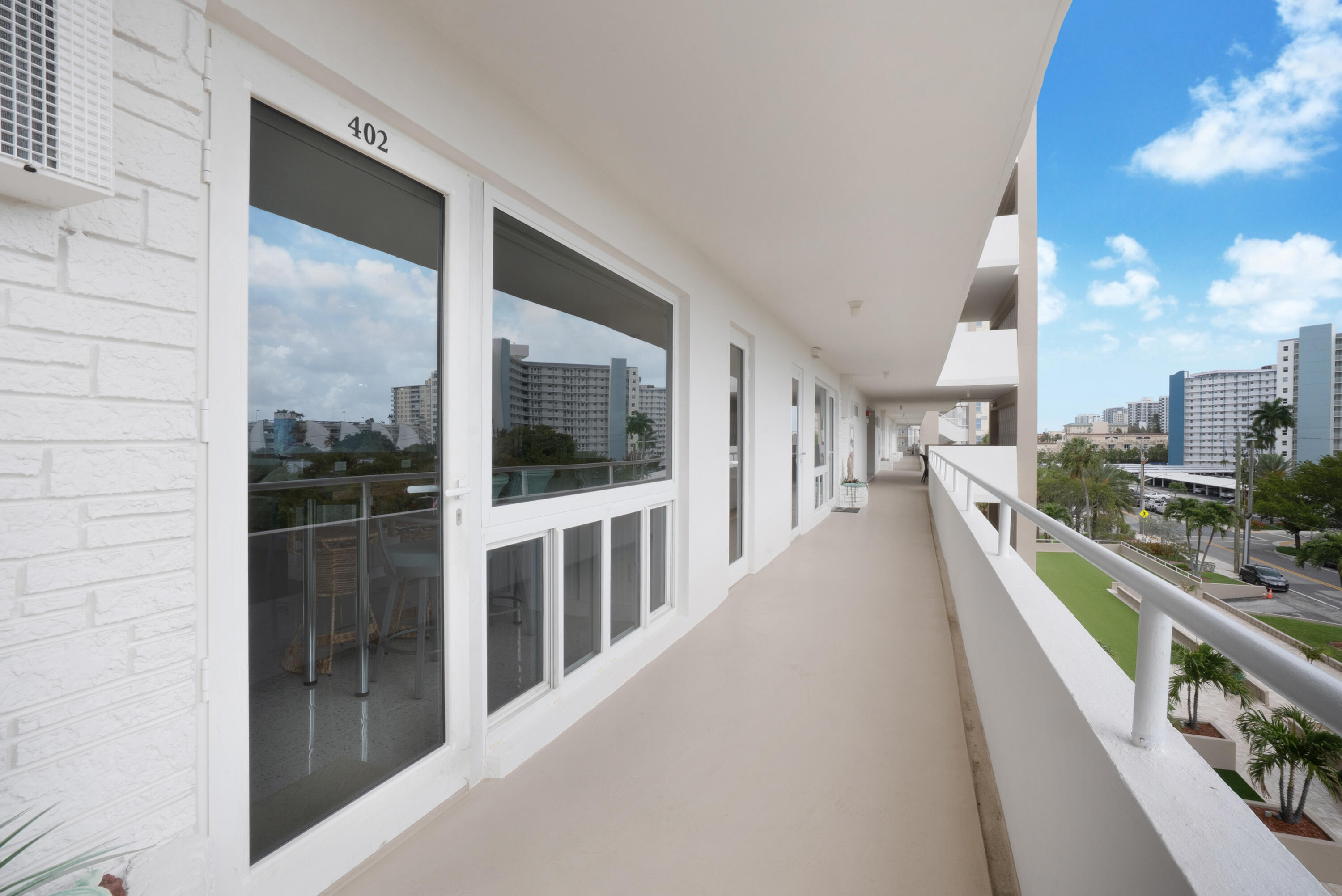 201 North Riverside Drive, Unit 402 Pompano Beach, FL 33062 - Photo 29 of 30 a view of a balcony