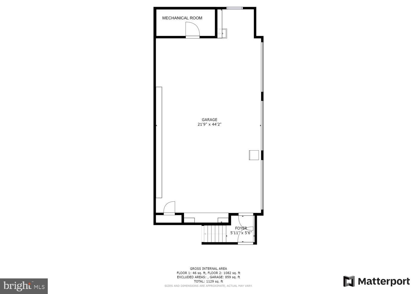 14626 Thornton Mill Road Sparks, MD 21152 - Photo 118 of 119 Garage Floorplan
