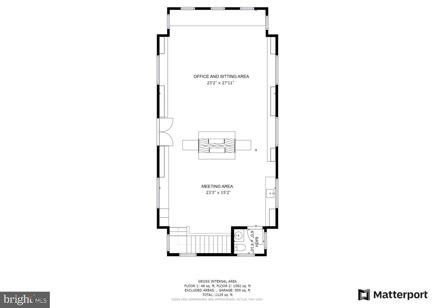14626 Thornton Mill Road Sparks, MD 21152 - Photo 119 of 119 Office above Garage Floorplan