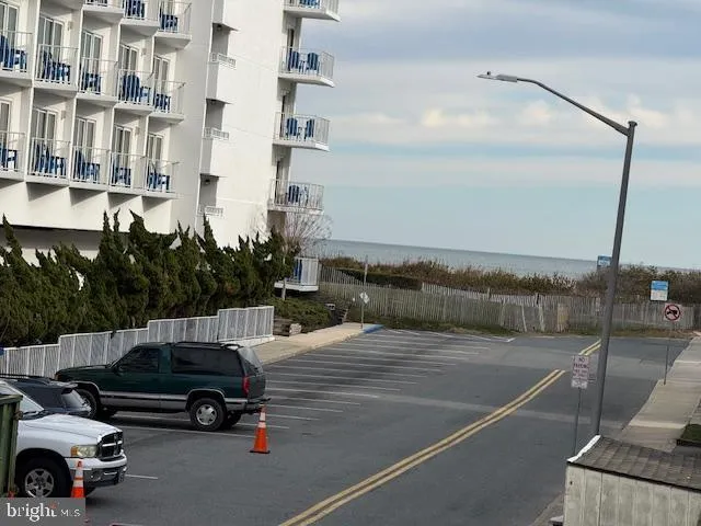 a car parked on the side of a street