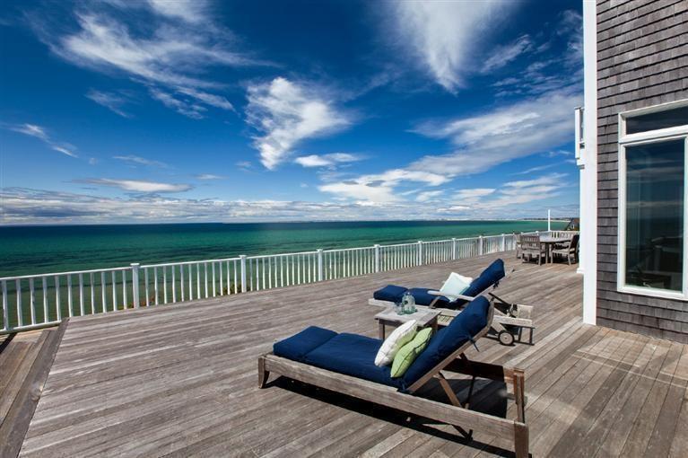 64 Corn Hill Road Truro, MA 02666 - Photo 24 of 30 a view of a roof deck with furniture
