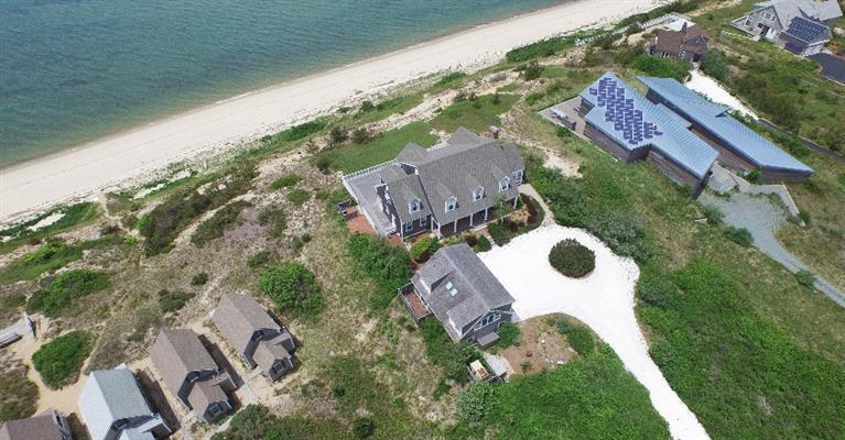 64 Corn Hill Road Truro, MA 02666 - Photo 30 of 30 an aerial view of a house with outdoor space