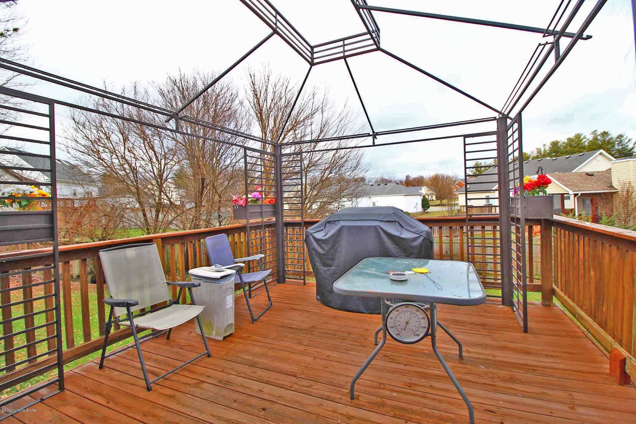 231 Rolling Ridge Way Simpsonville, KY 40067 - Photo 21 of 30 Rear Deck off Kitchen