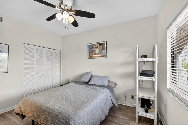 a view of a swimming pool with a lounge chairs